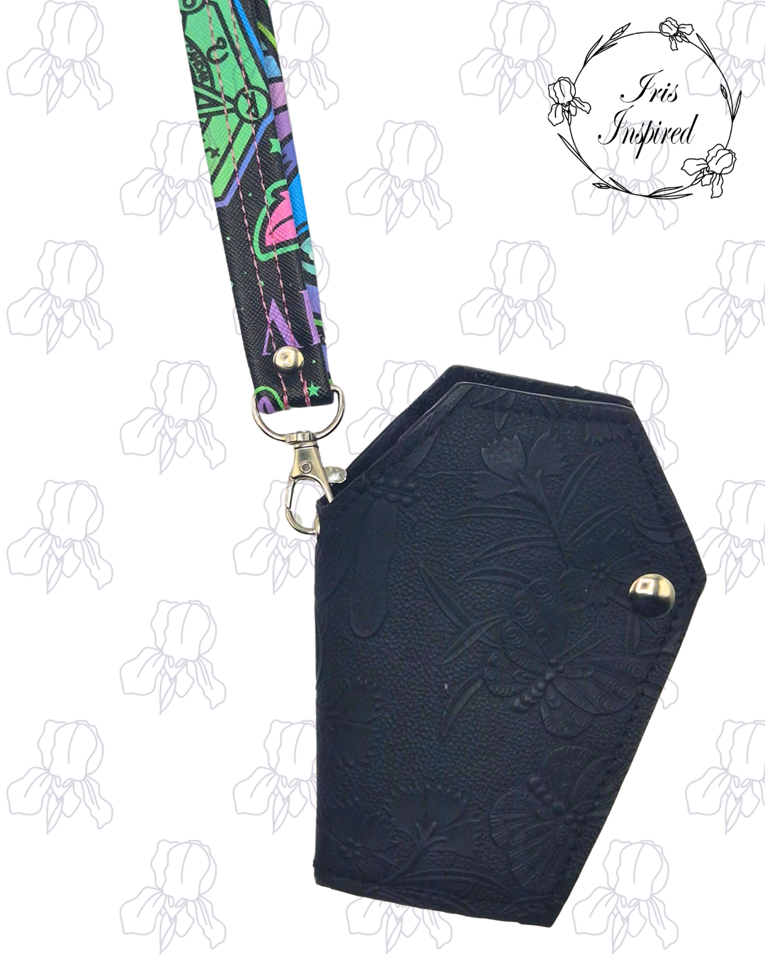 Apothecary Label Small Coffin Wallet