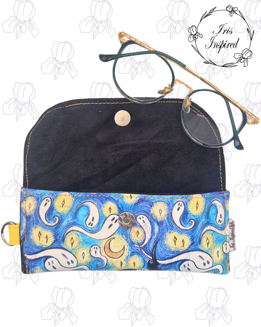 Ghostie Night Classic Style Glasses Case