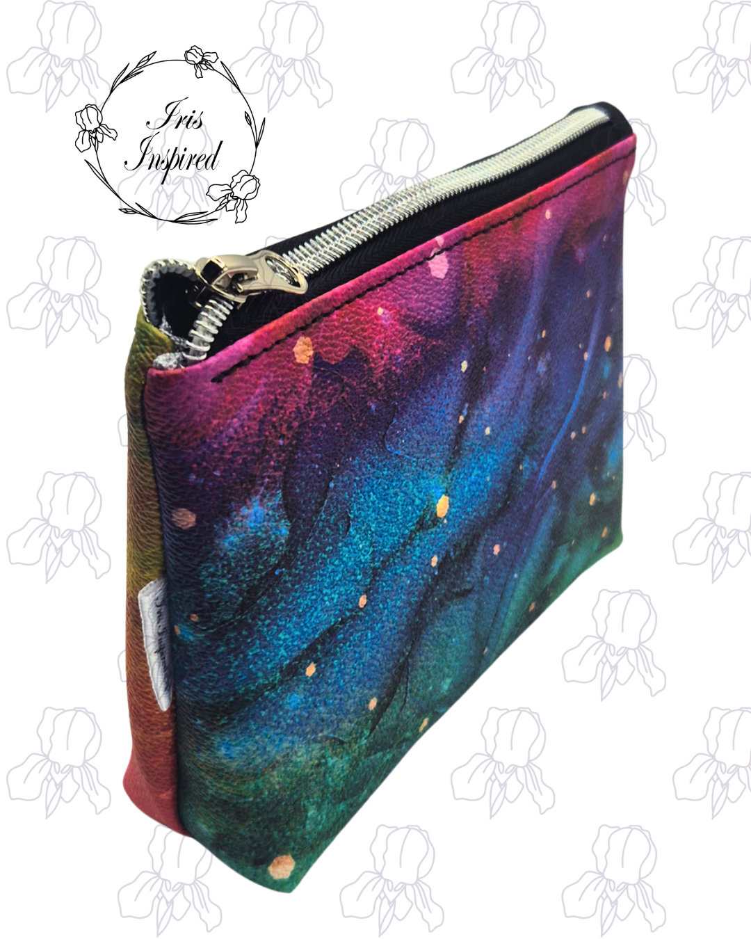 Rainbow Marble Small Zipper Pouch