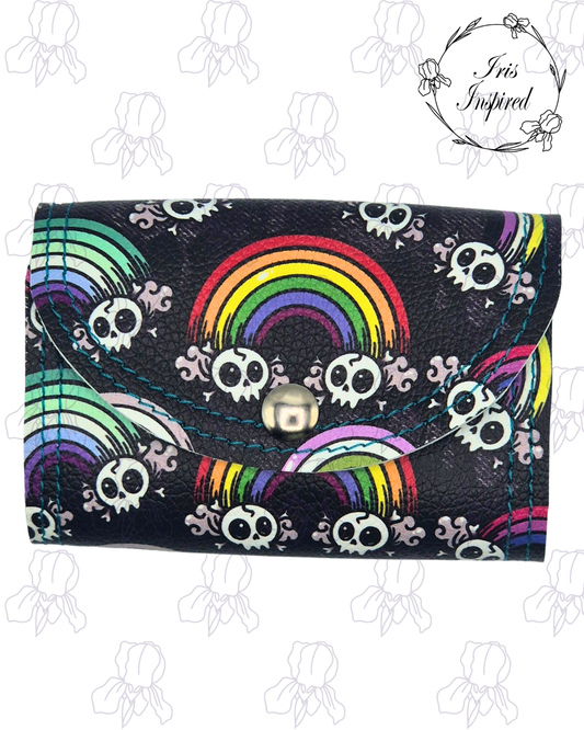 Pride Skulls Accordion Wallet