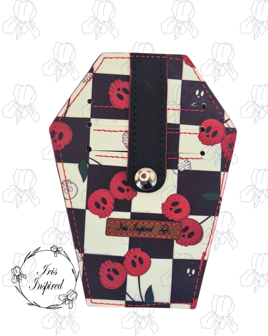 Punk Cherry Slim Coffin Wallet