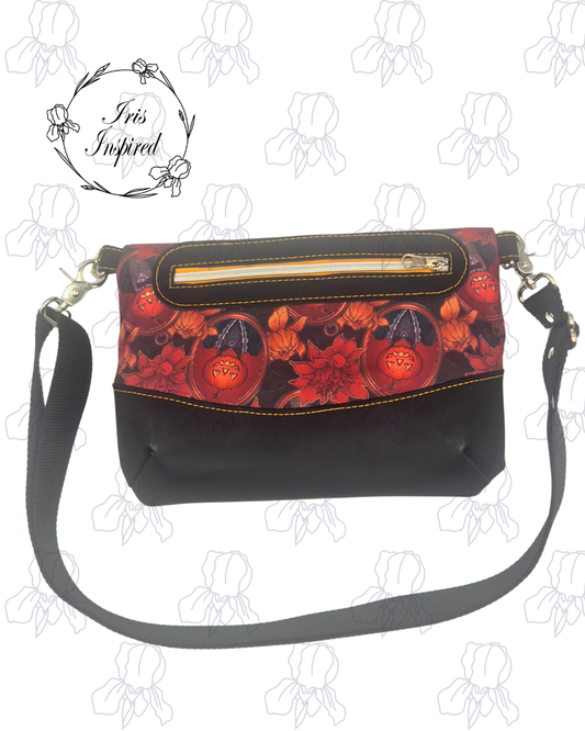 Pumpkin Parlor Fold-Over Bag Small