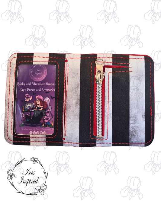 Horror Stripes Bifold Wallet