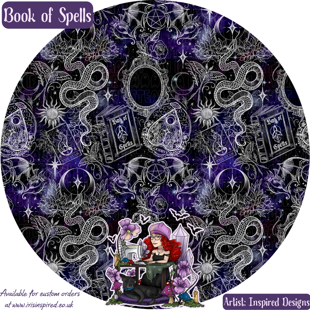 Book of Spells Bag Charm/ Keyring (3for2)