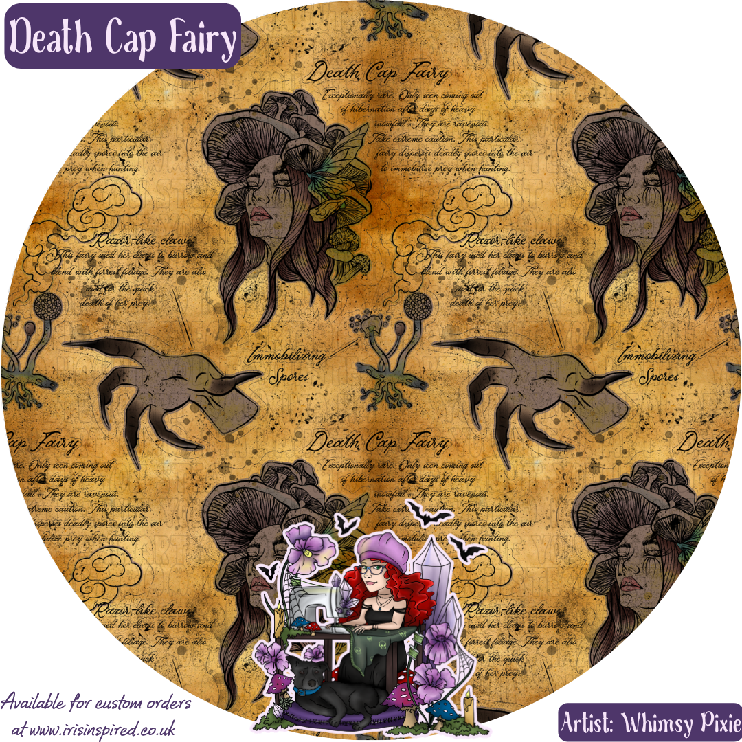 Death Cap Fairy Claw Clip