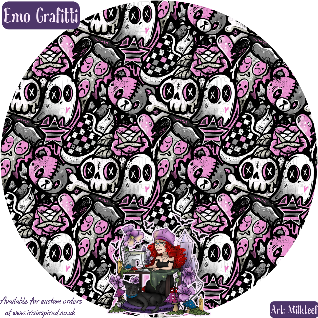 Emo Graffiti Glasses Cleaner