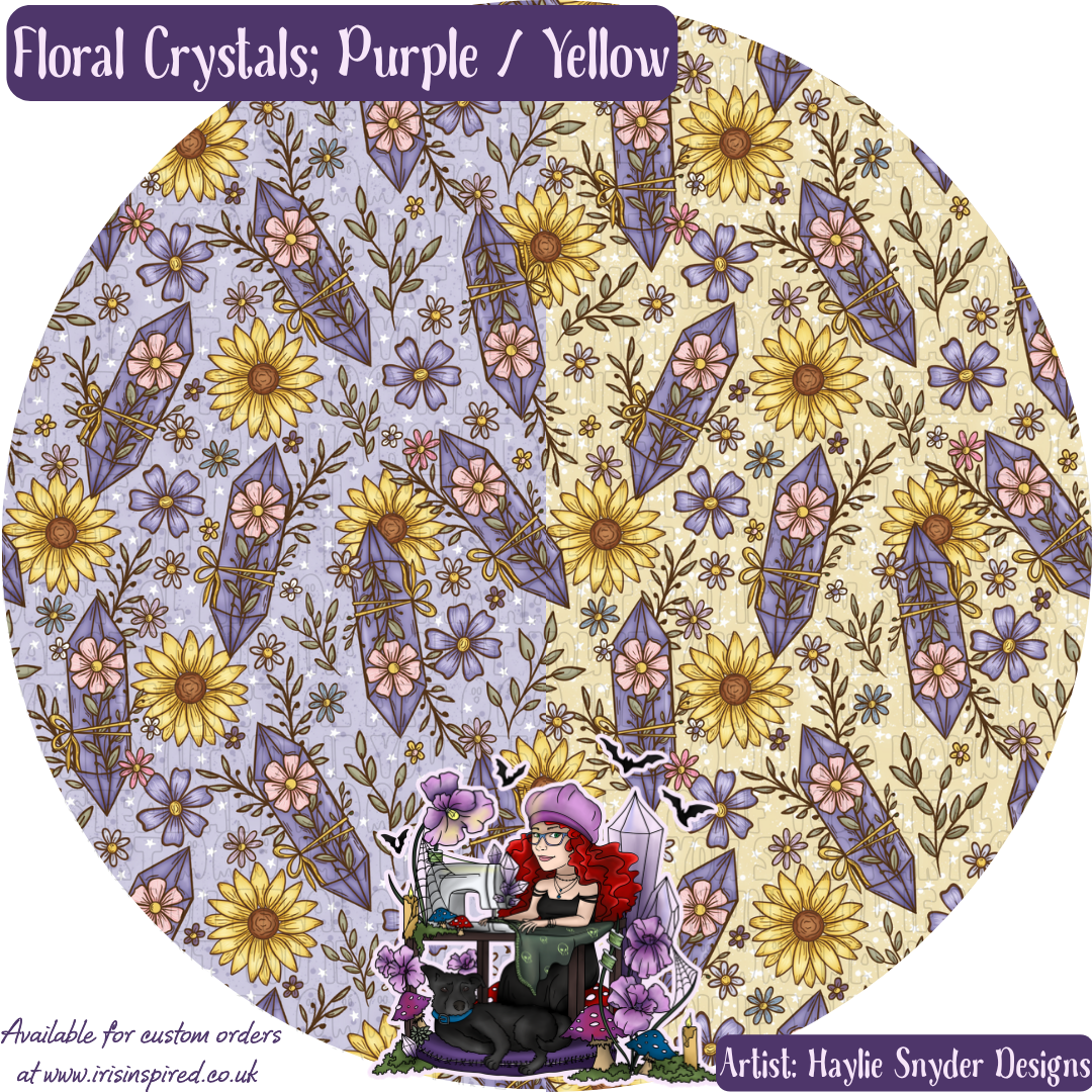 Floral Crystals Bag Charm/ Keyring (3for2)