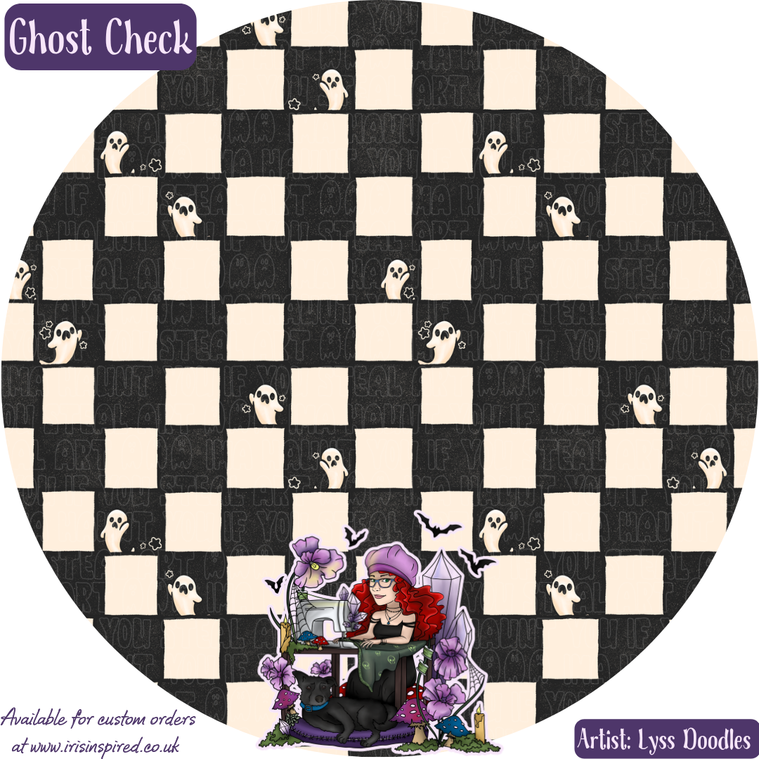 Ghost Check Small Sanitary Pouch)