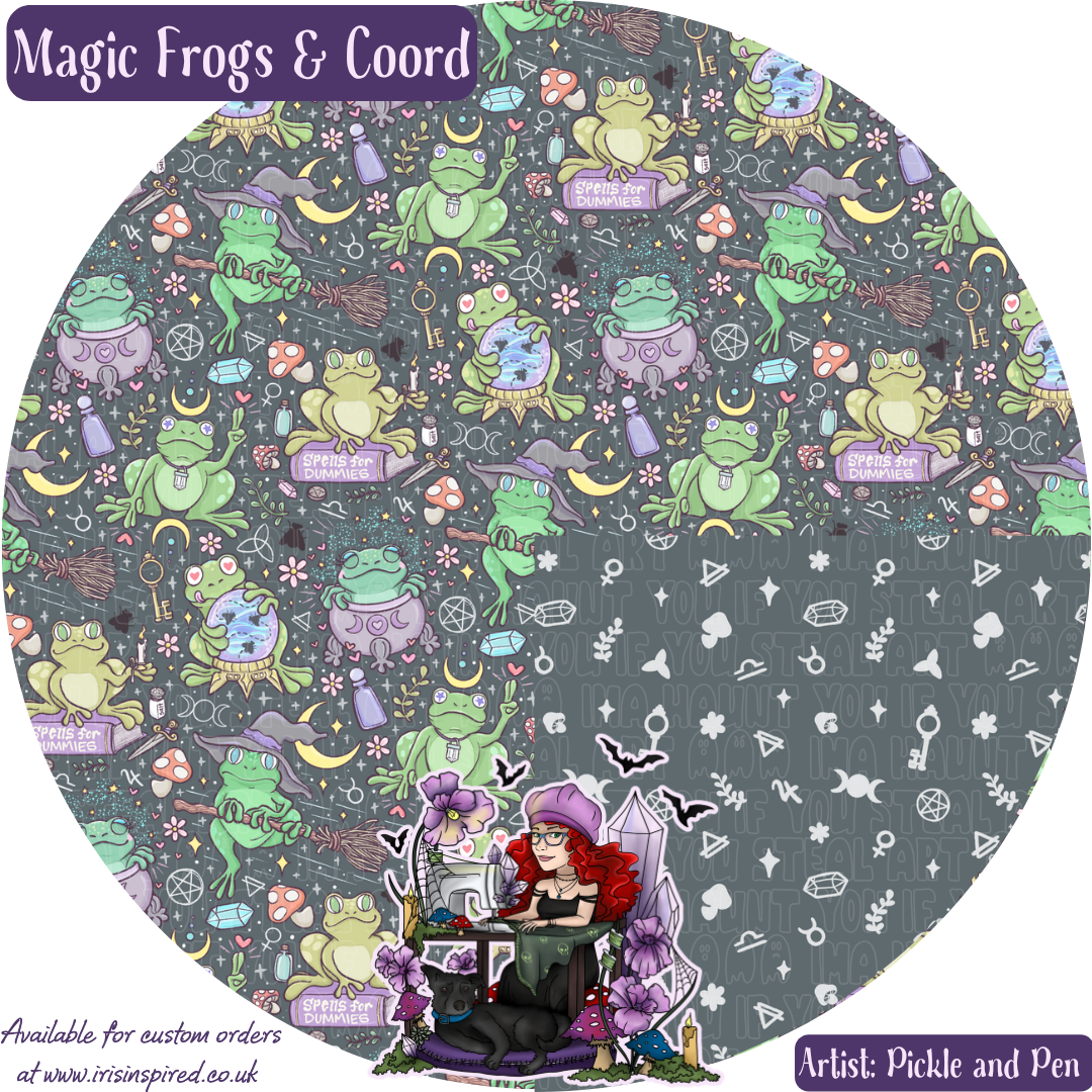 Magic Frogs Claw Clip