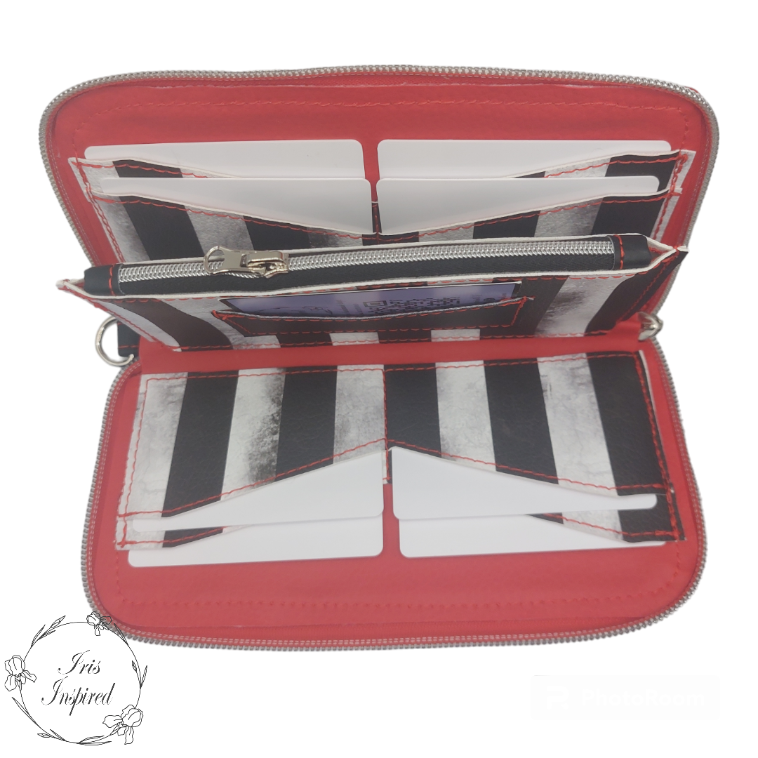 Custom Made Zip Around Purse