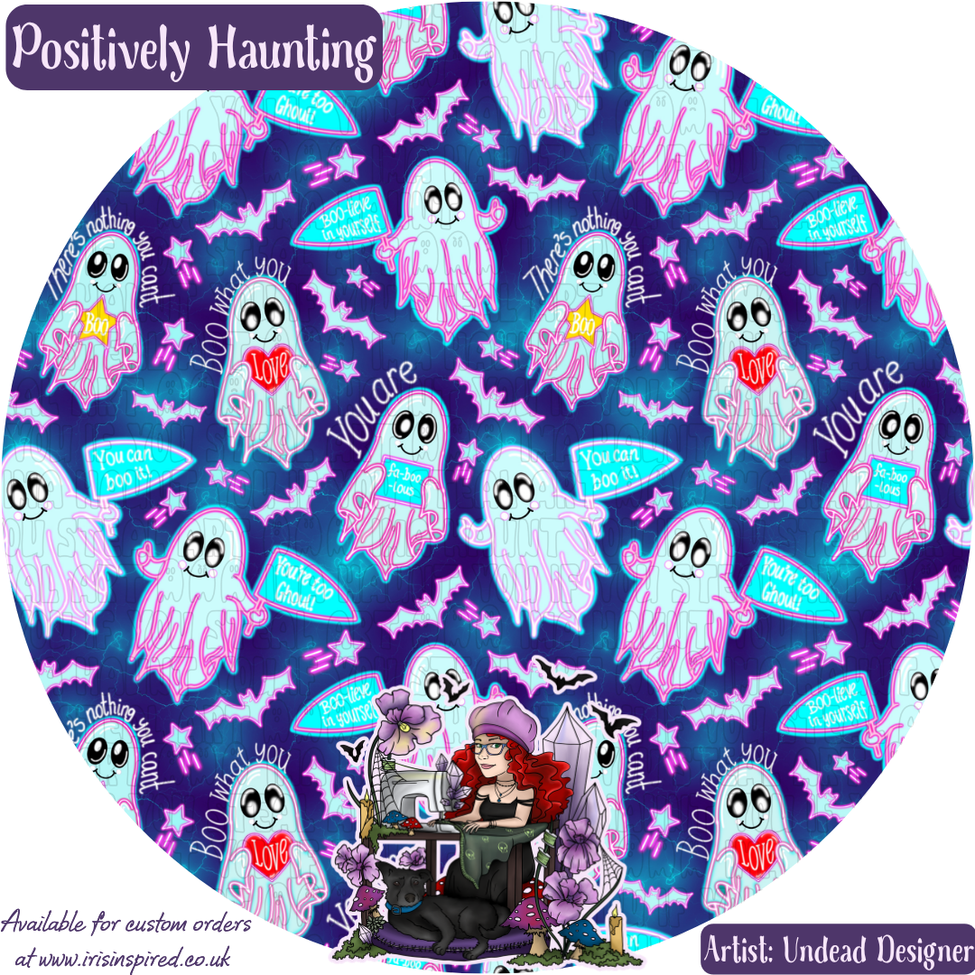 Positively Haunting Bag Charm/ Keyring (3for2)