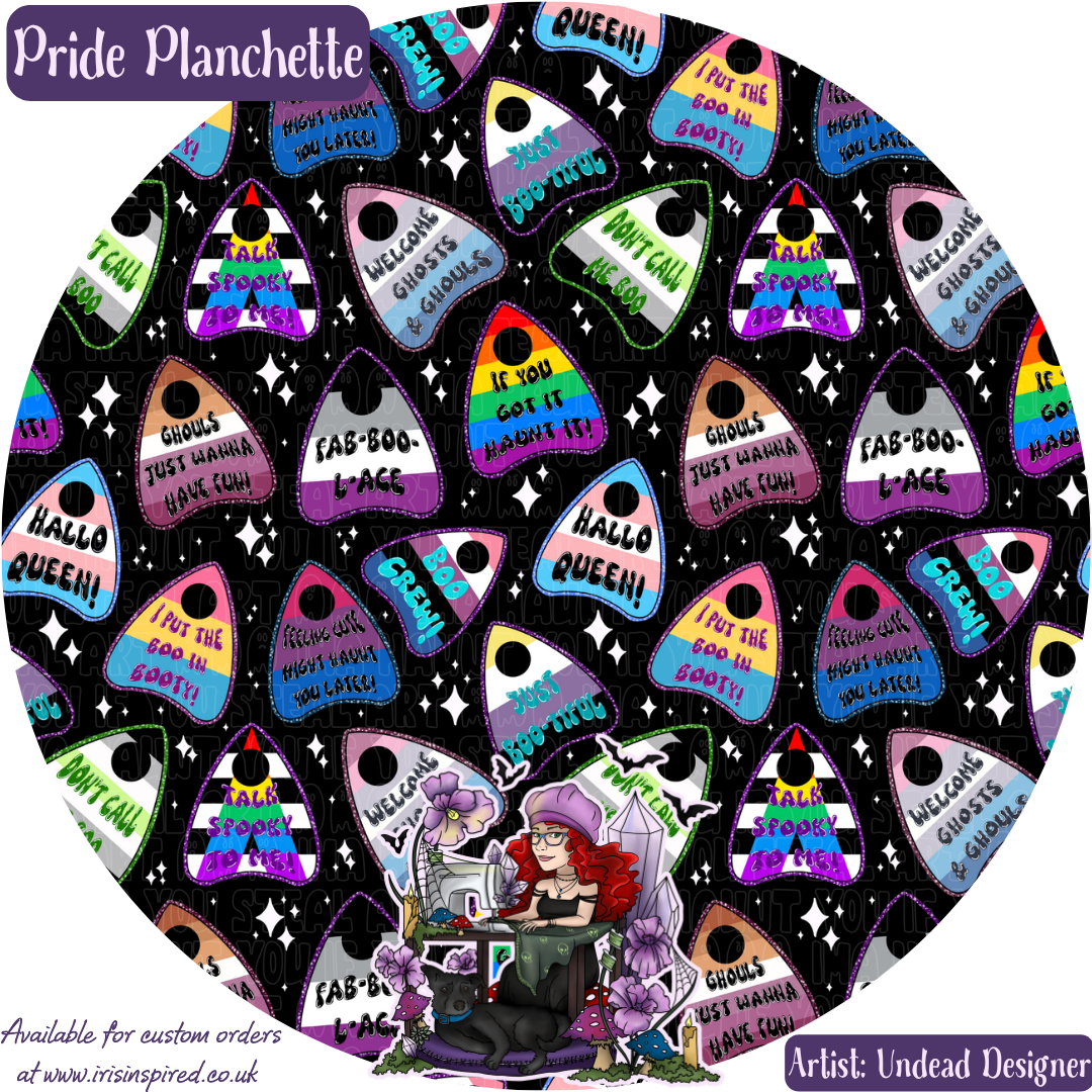 Pride Planchette Claw Clip