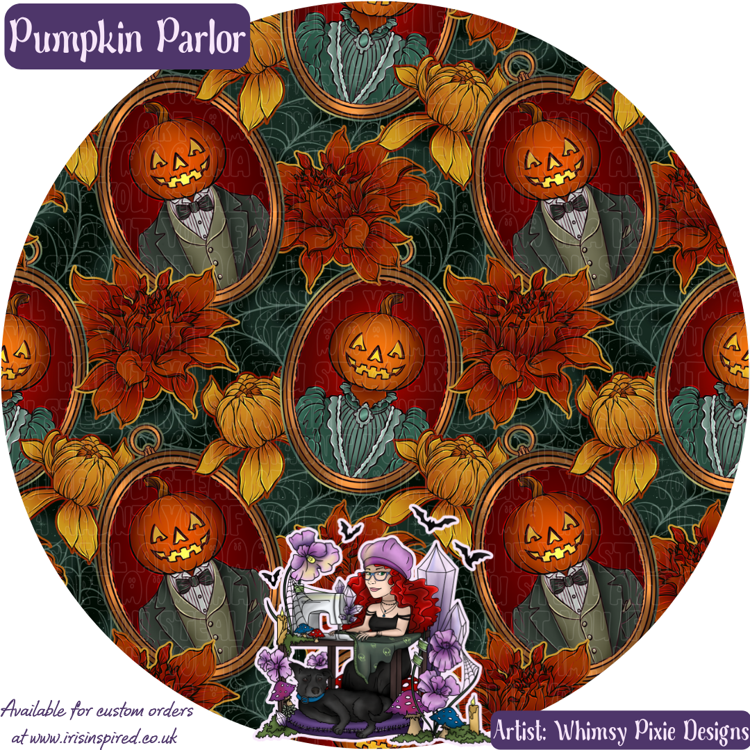 Pumpkin Parlor Fold-Over Bag Small
