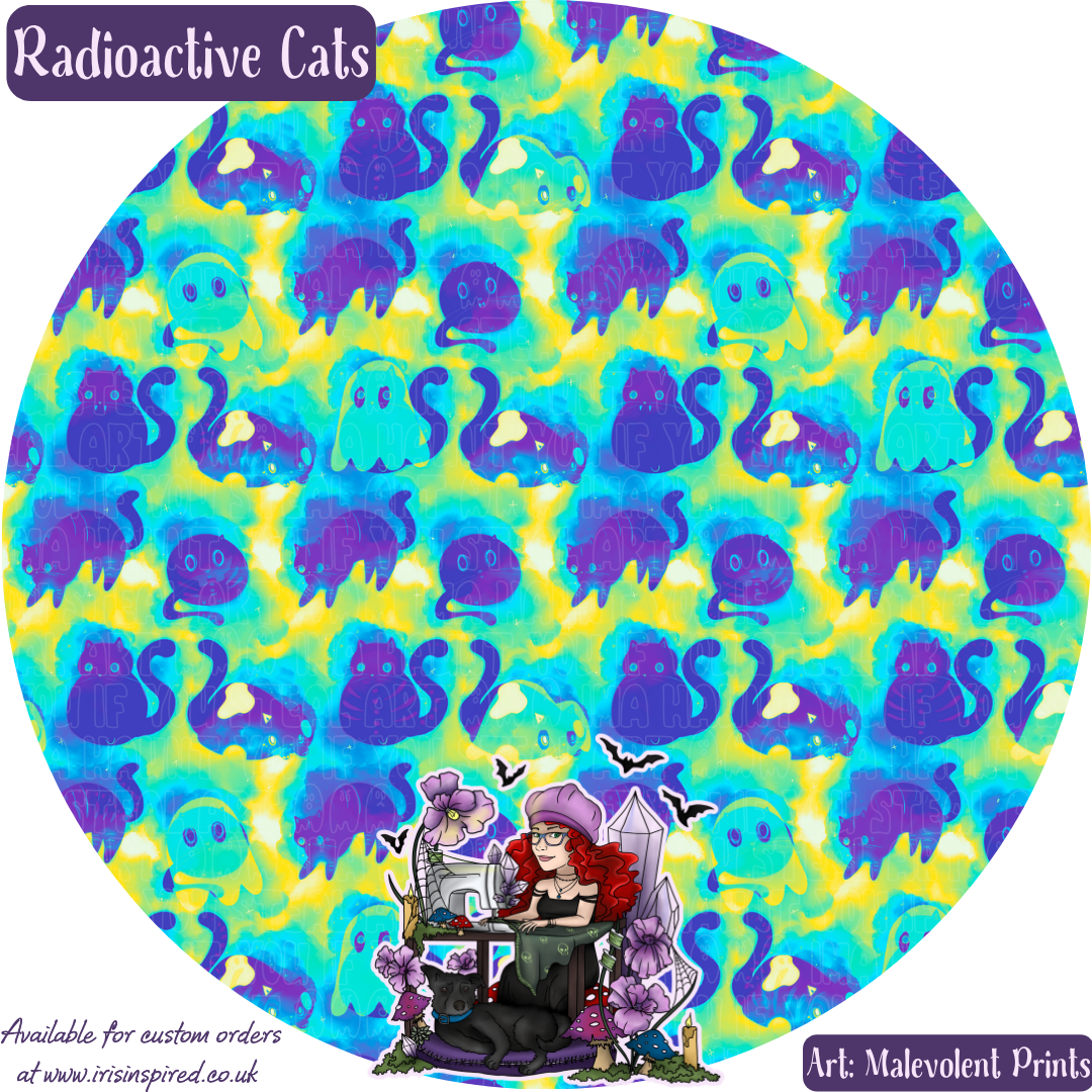 Radioactive Cats Claw Clip