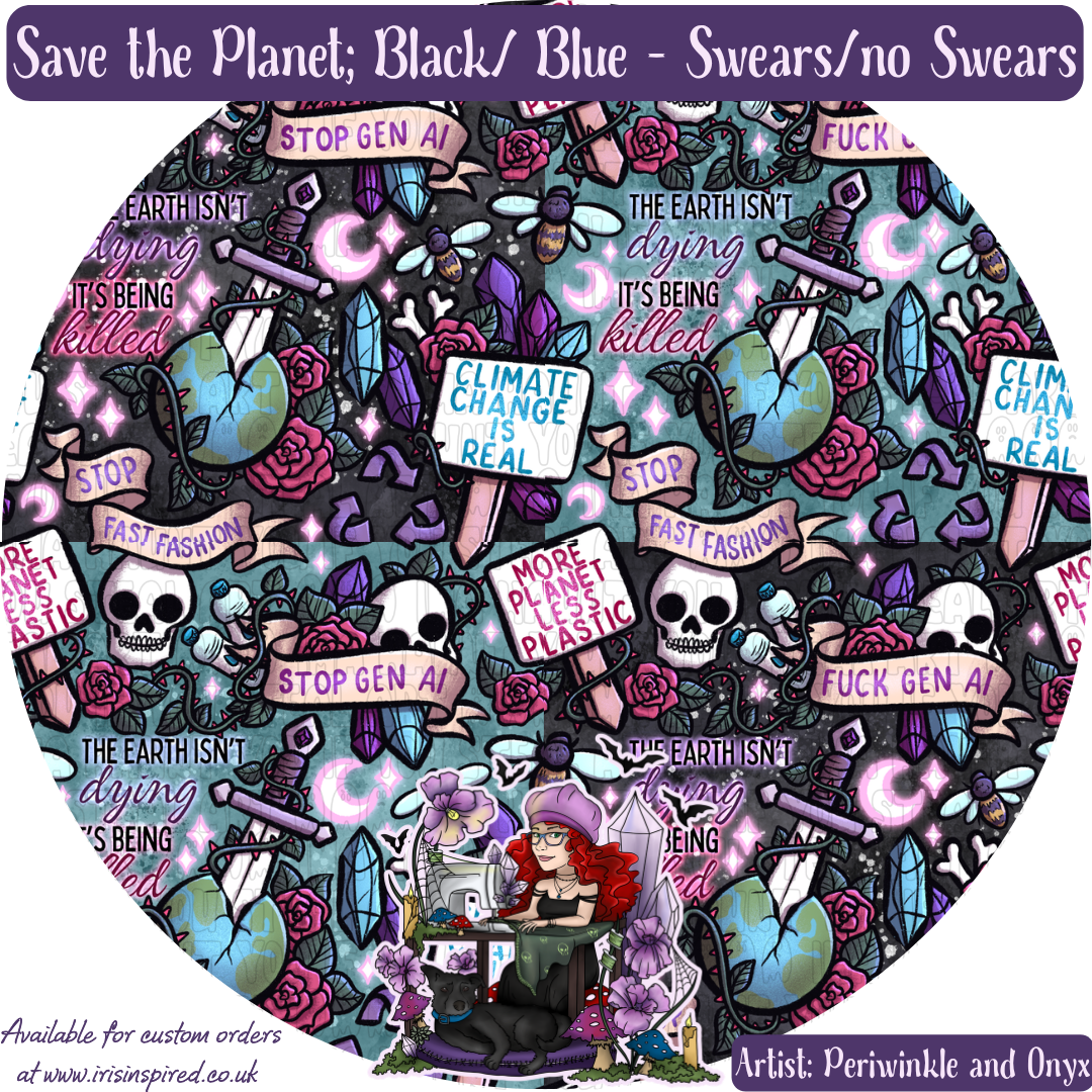 Save the Planet Pop Up Fan