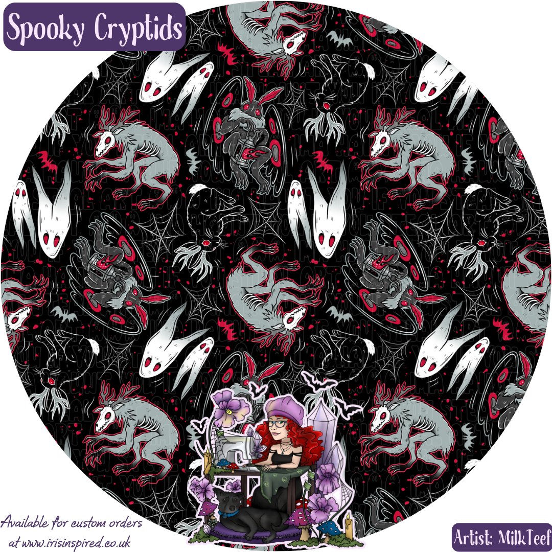 Spooky Cryptids Folding Shopping Bag