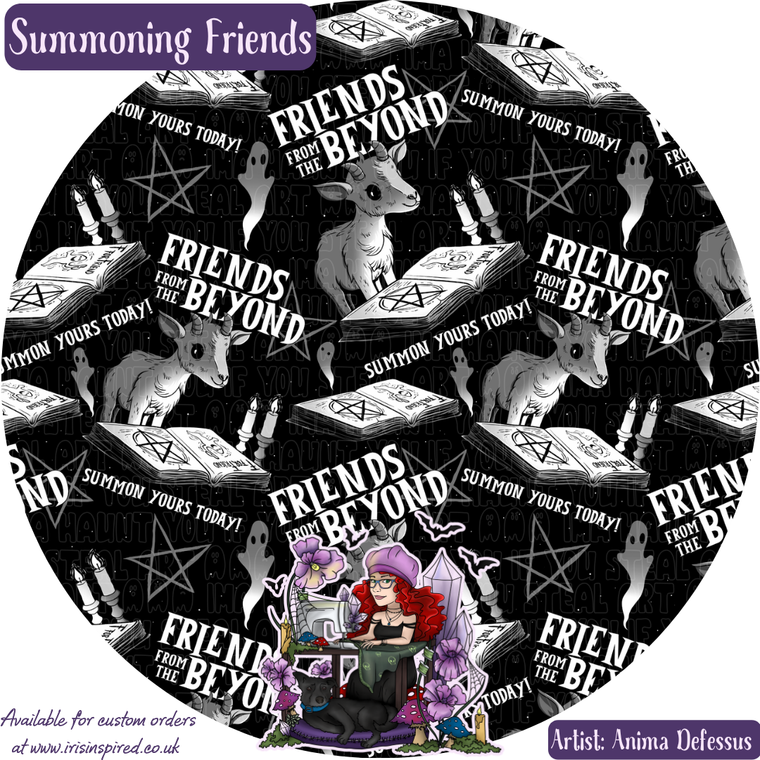 Summoning Friends Slim Coffin Wallet
