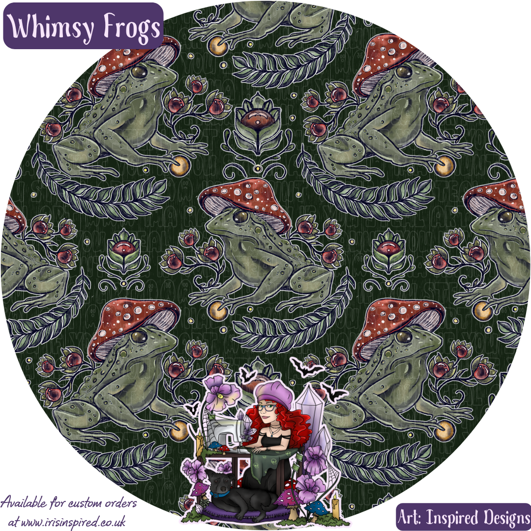 Whimsy Frog Small Sanitary Pouch