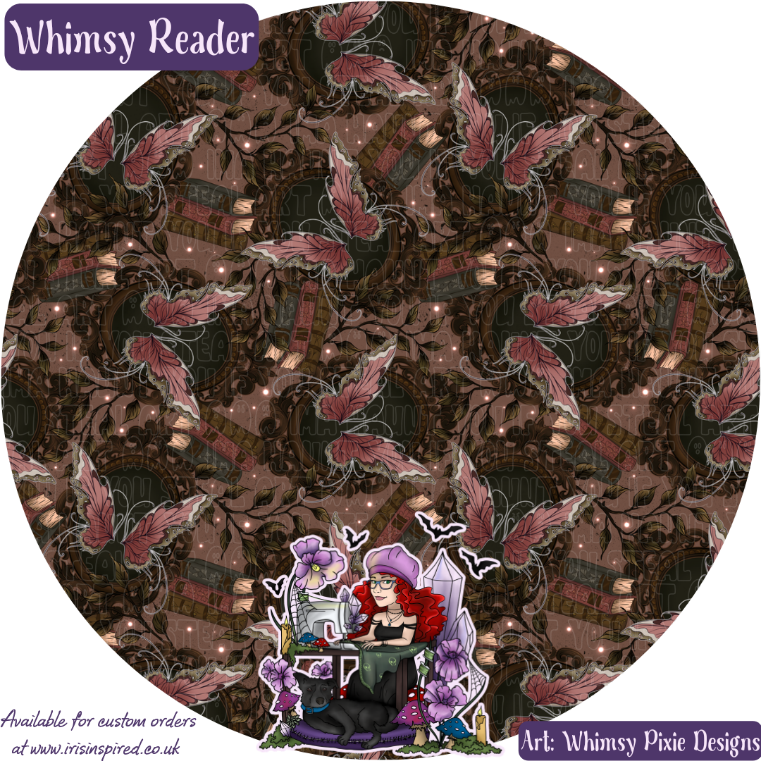 Whimsy Reader Bag Charm/ Keyring (3for2)