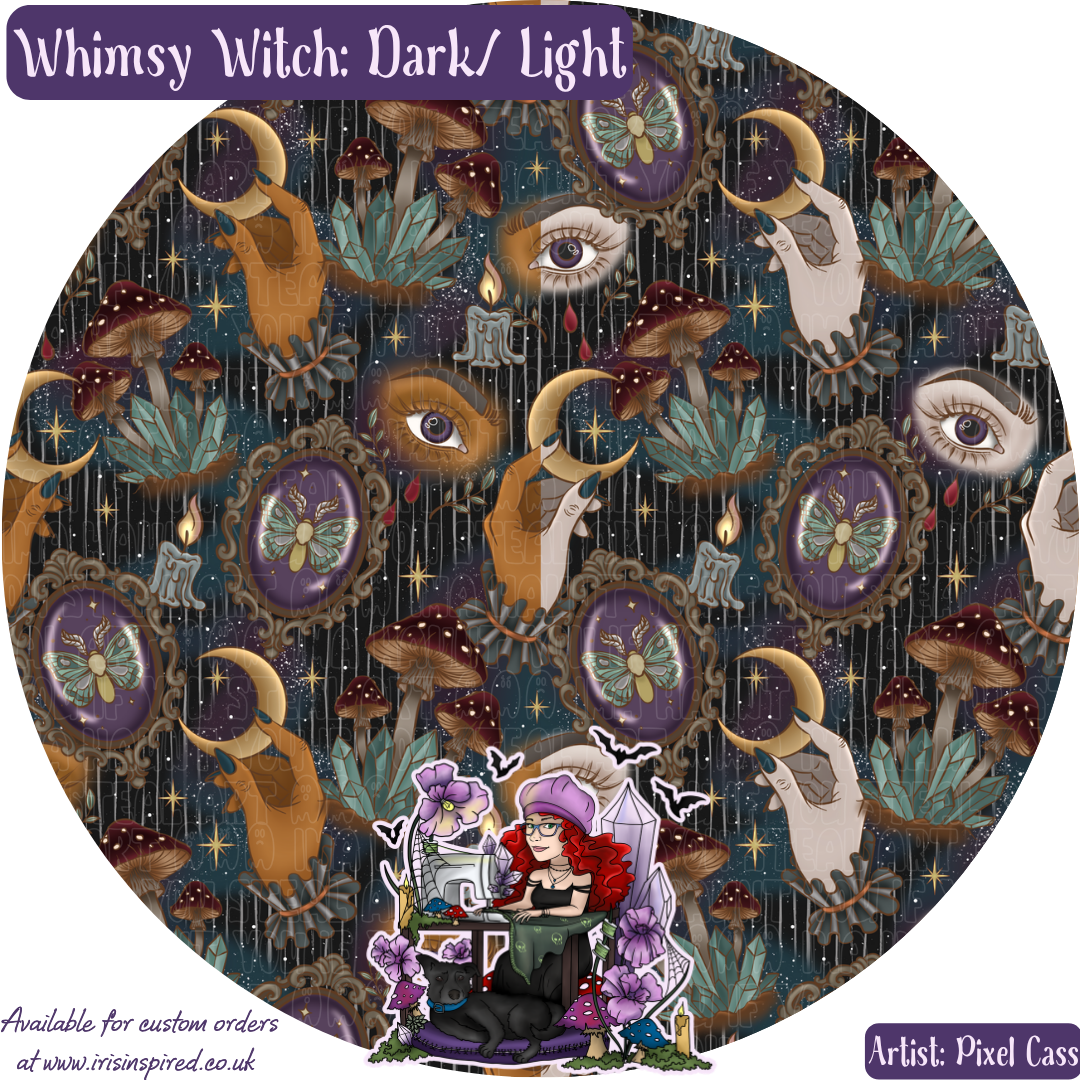 Whimsy Witch Bag Charm/ Keyring (3for2)