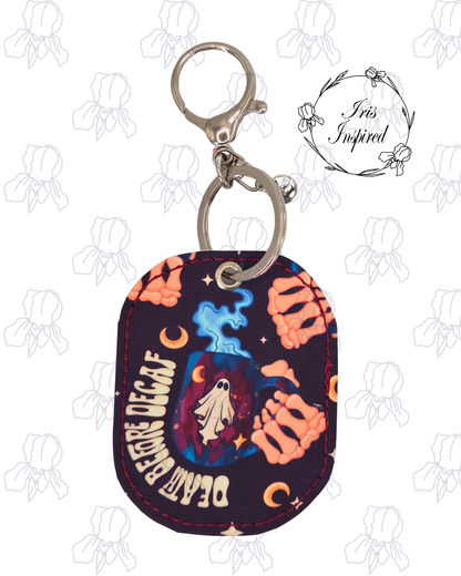 Death Before Decaf Bag Charm/ Keyring (3for2)