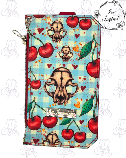 Cherry Skulls Purse Pal