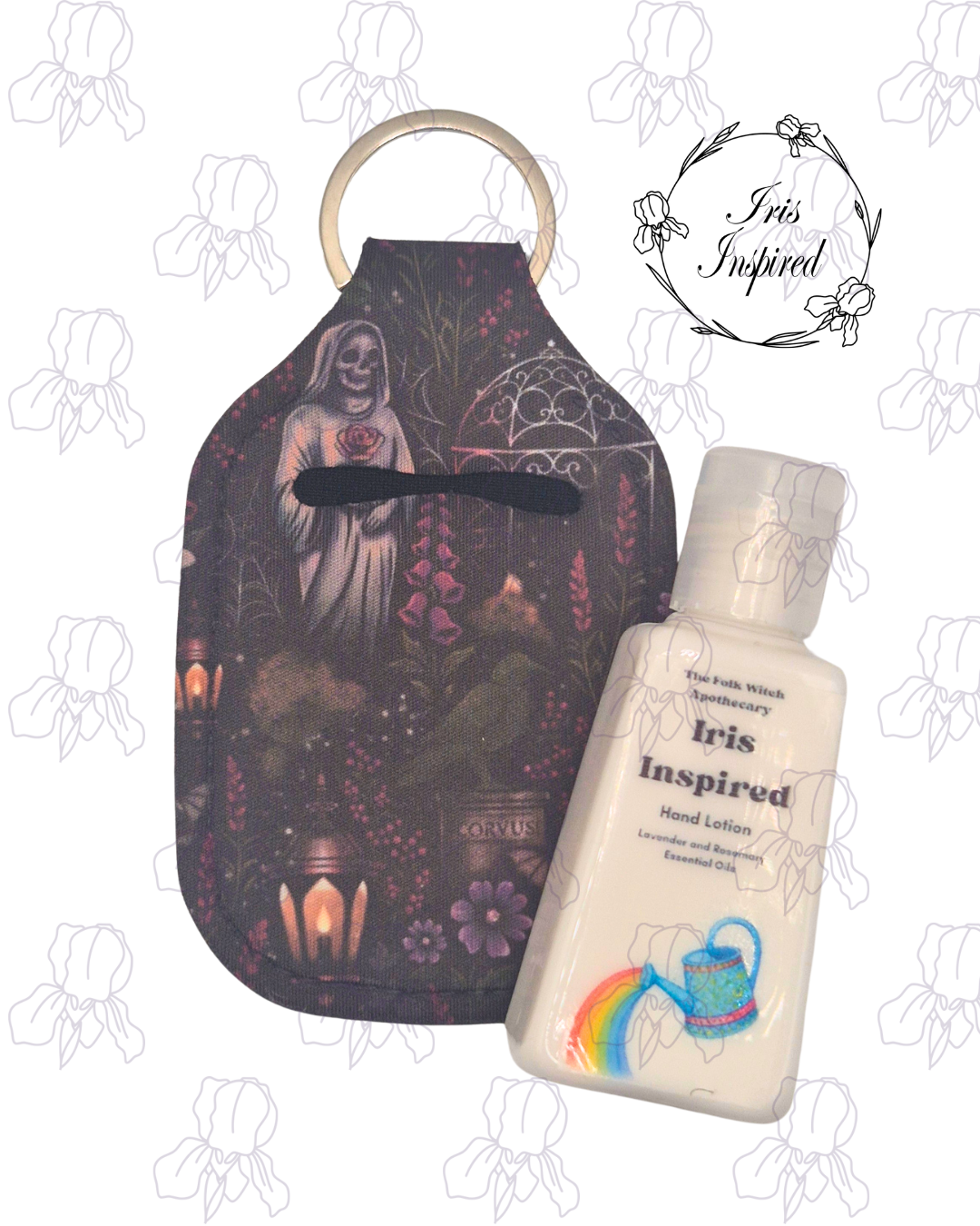 Victorian Garden Hand Cream Keyring