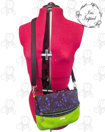 Custom Made Fold Over Cross Body Bag