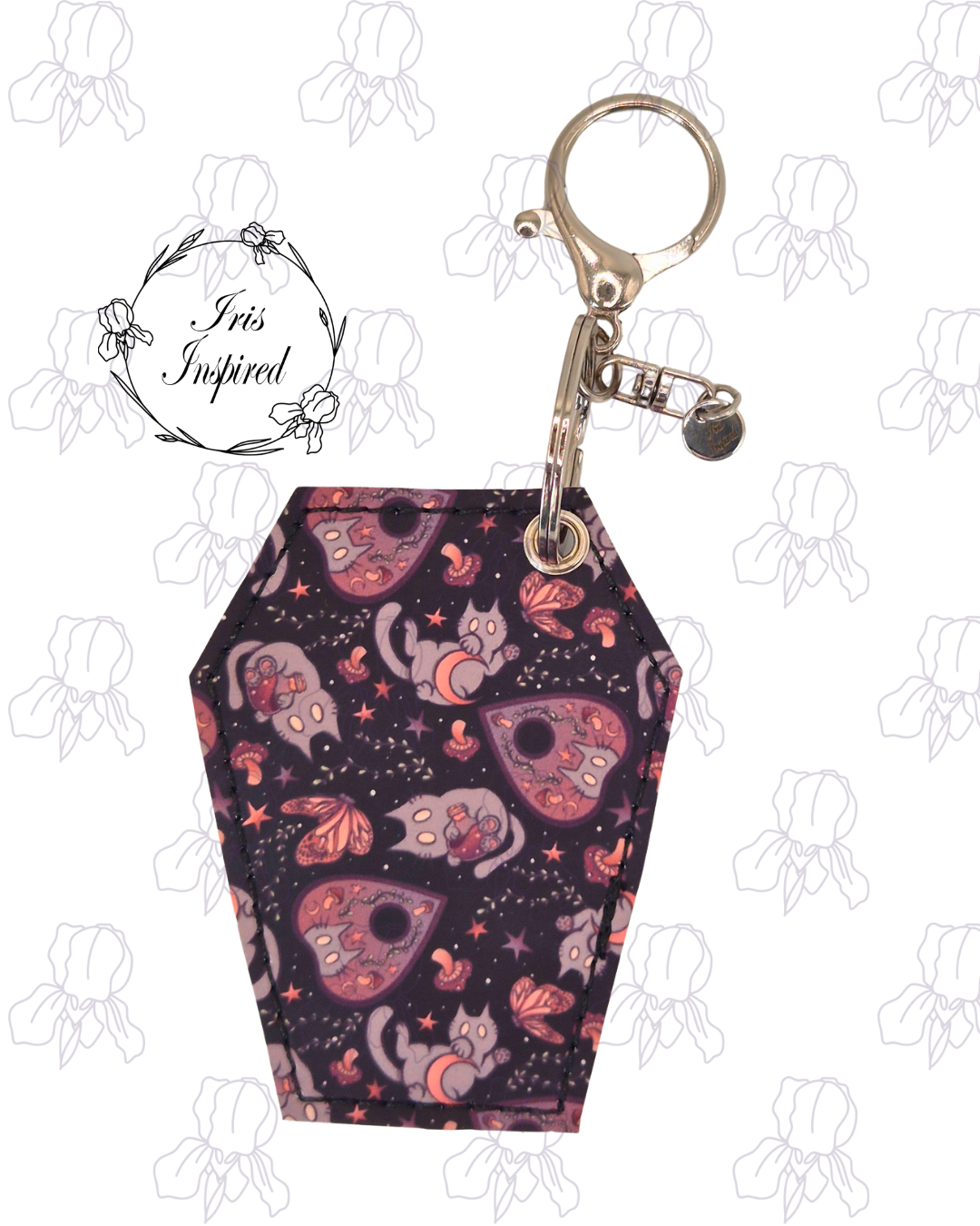 Midnight Meow Bag Charm/ Keyring (3for2)