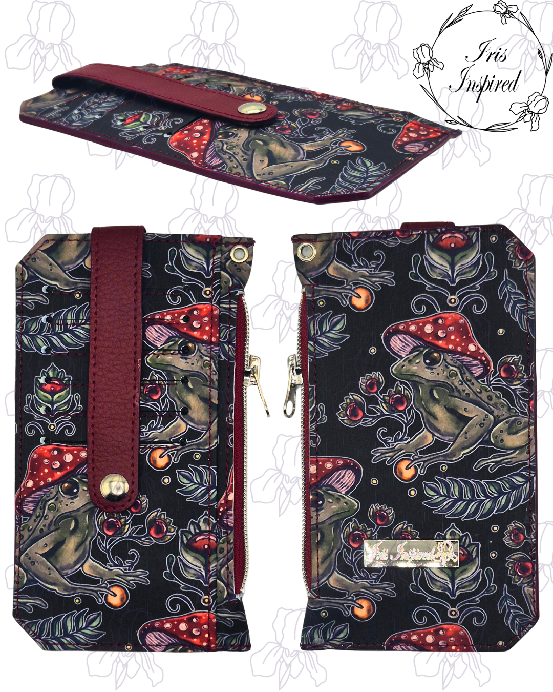 Whimsy Frogs Purse Pal