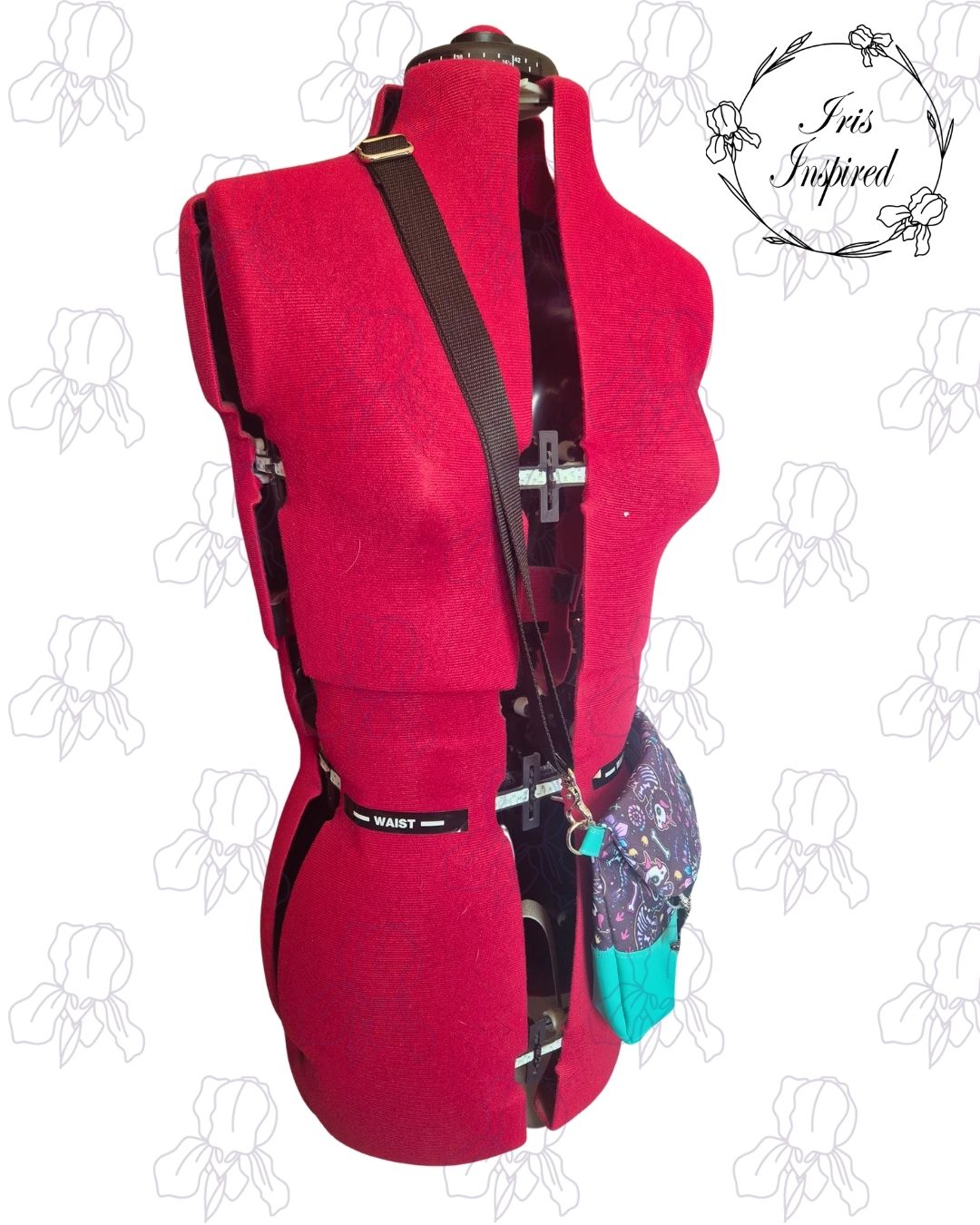 Dino Skellies Fold-Over Bag Small