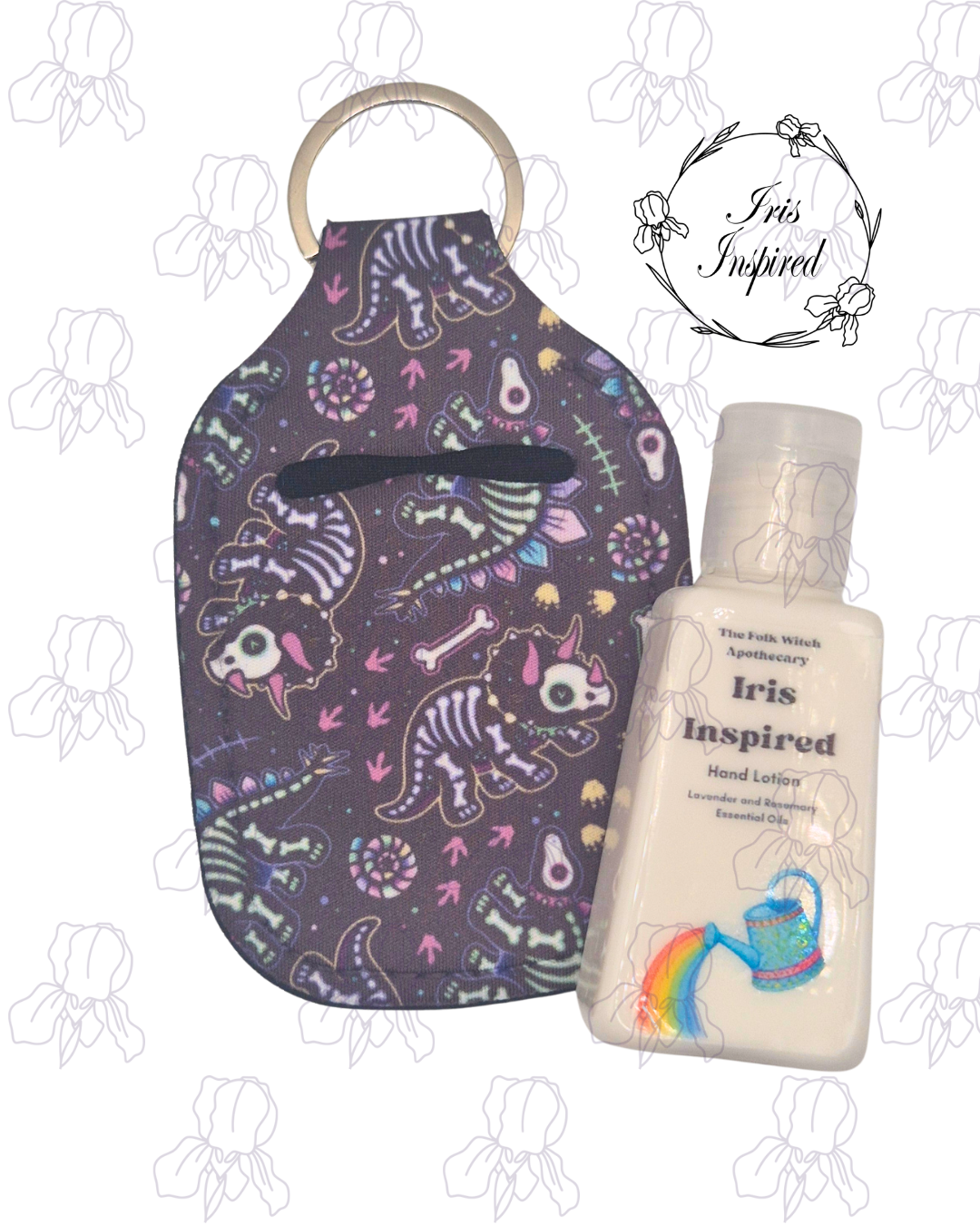 Dino Skellies Hand Cream Keyring