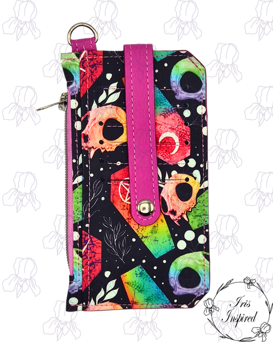 Neon Skulls Purse Pal