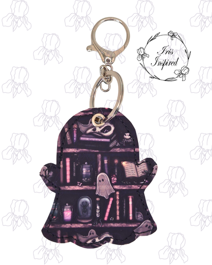 Haunted Bookcase Bag Charm/ Keyring (3for2)