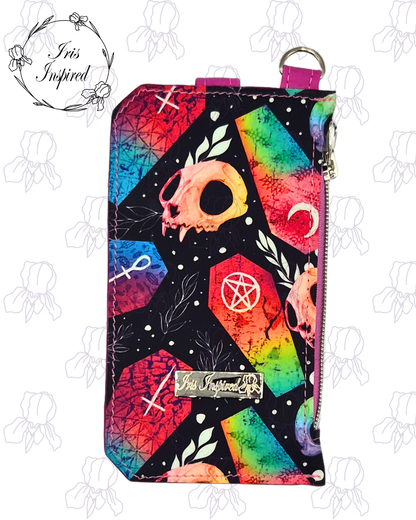 Neon Skulls Purse Pal