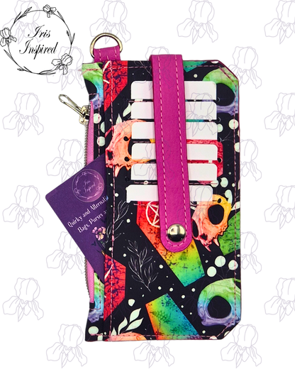 Neon Skulls Purse Pal