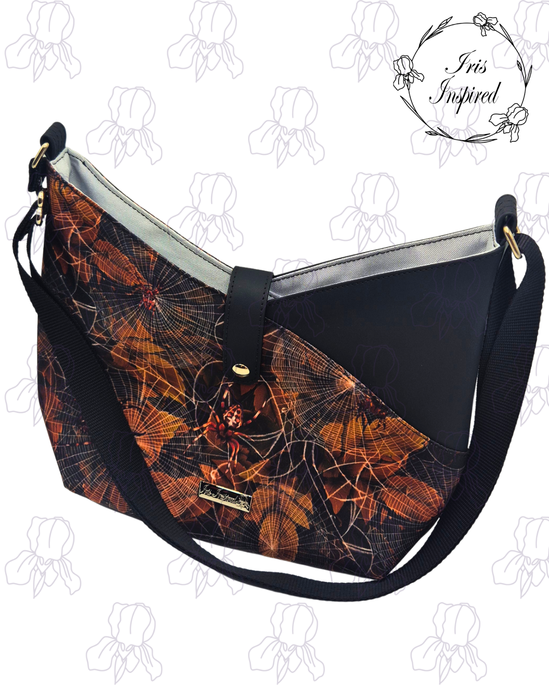 Custom Made Pumpkin Hobo Handbag