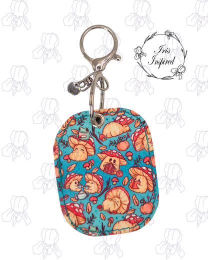 Happy Shrooms Bag Charm/ Keyring (3for2)