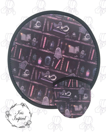 Haunted Bookcase Pop Up Fan