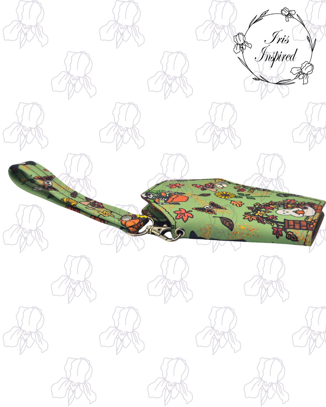 Sage Ghosts Small Bifold Coffin Wallet