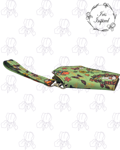 Sage Ghosts Small Bifold Coffin Wallet