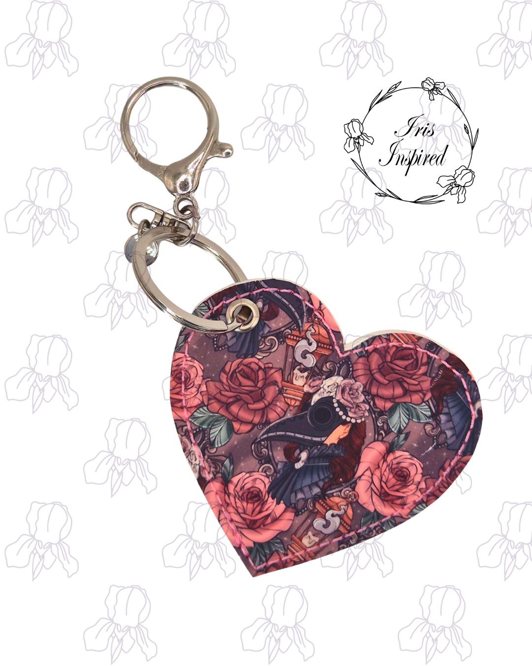 Plague Roses Bag Charm/ Keyring (3for2)