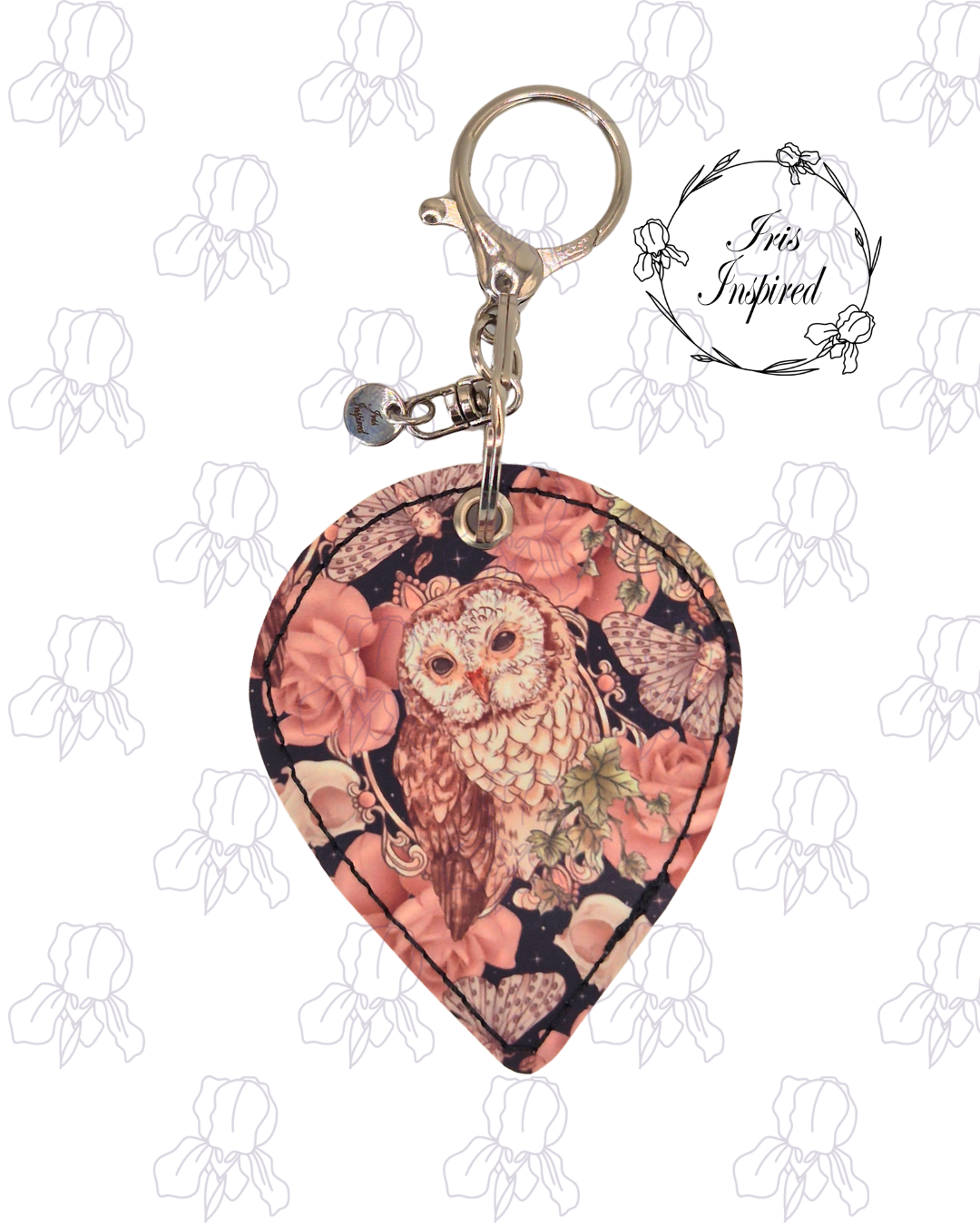Wisdom and Roses Bag Charm/ Keyring (3for2)