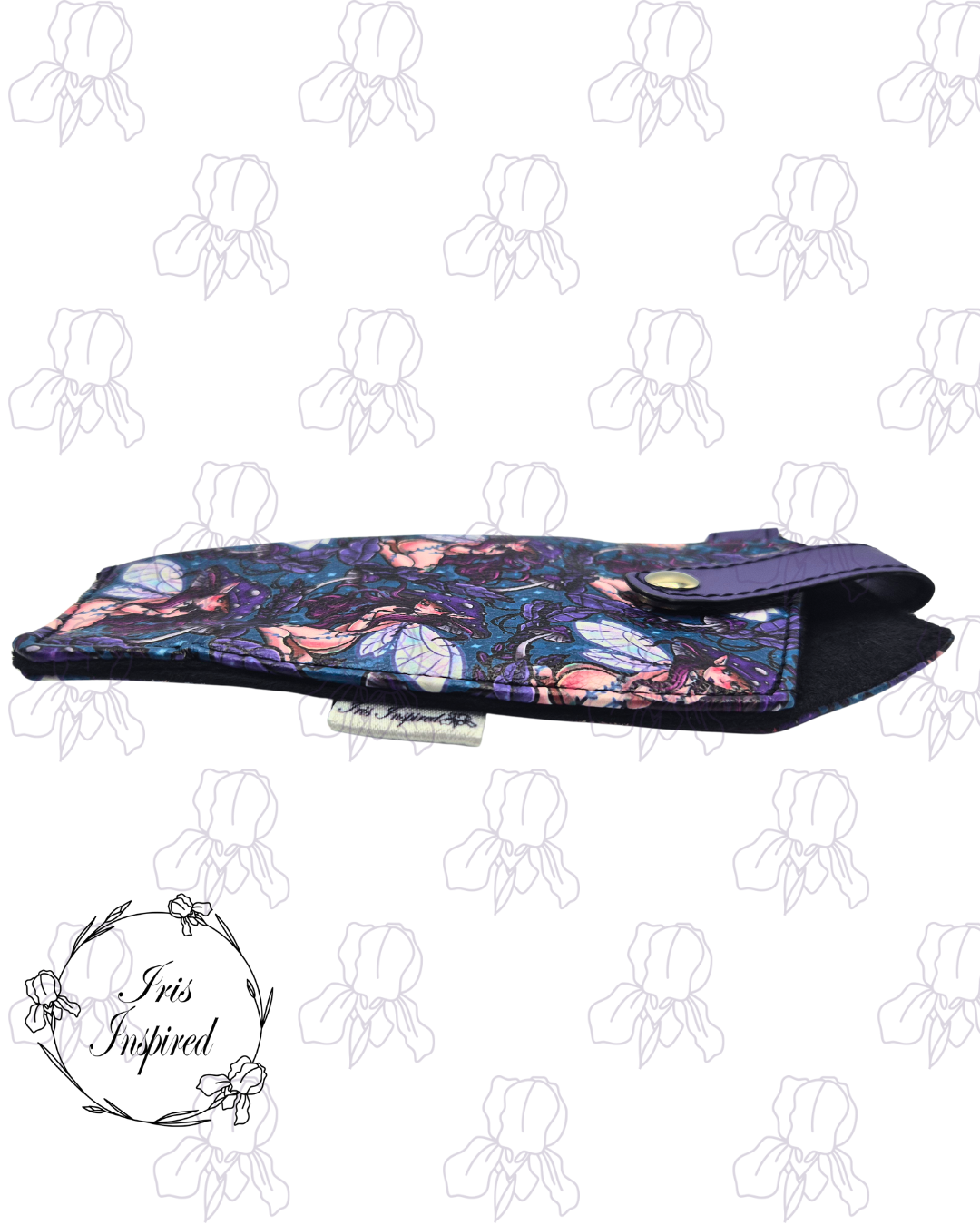 Pinup Mushroom Fairy Coffin Glasses Case