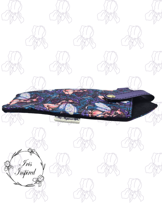 Pinup Mushroom Fairy Coffin Glasses Case