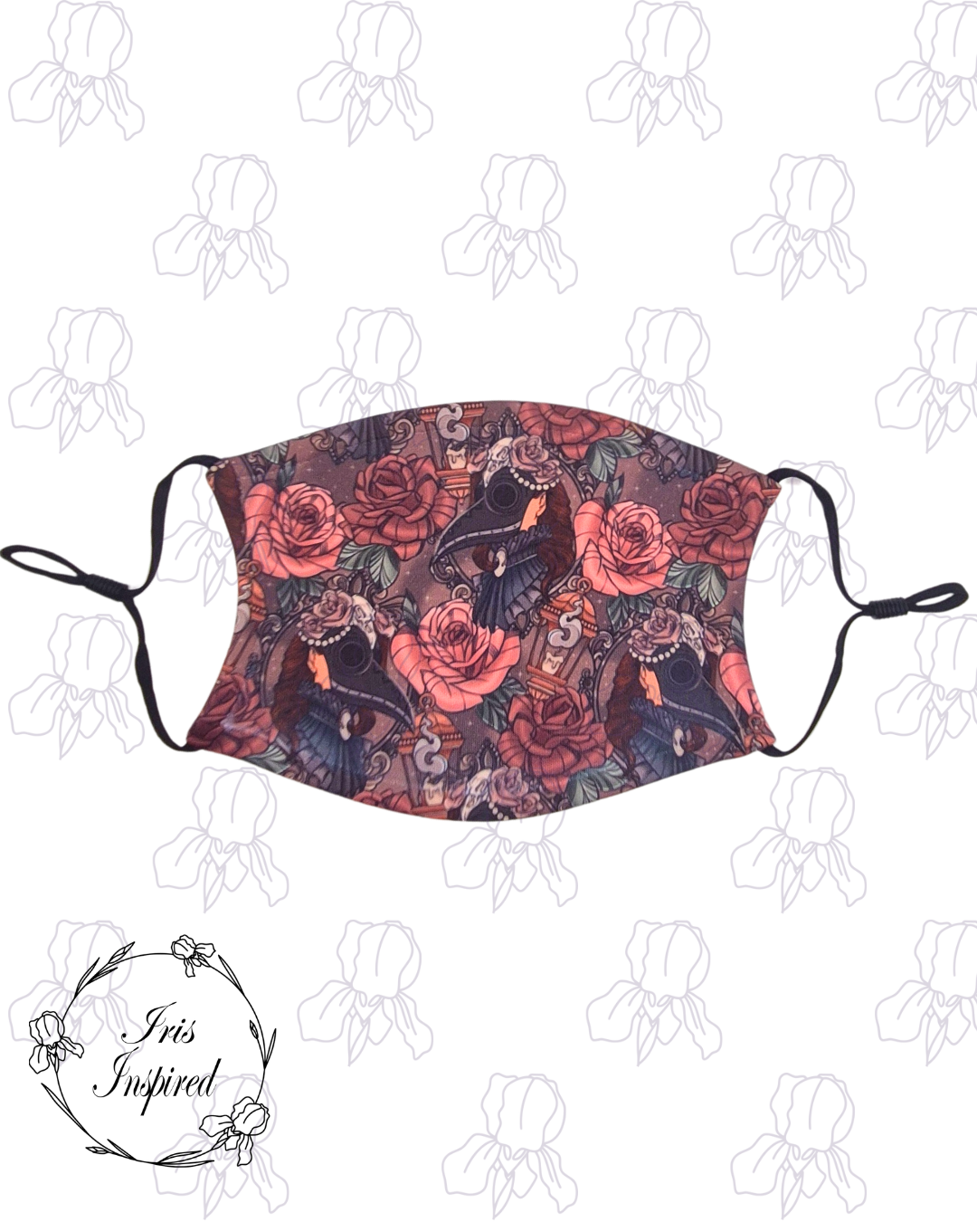 Plague Roses Face Mask