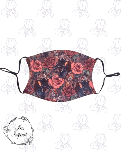 Plague Roses Face Mask
