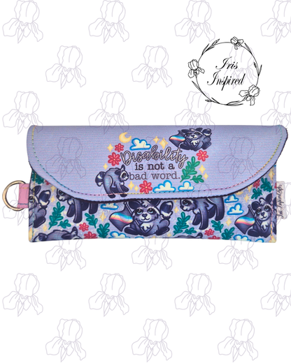 Jimothy Disability Pride Classic Style Glasses Case