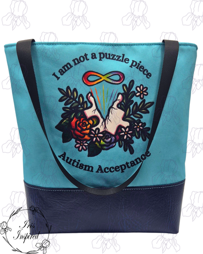 Not A Puzzle Piece Tote bag