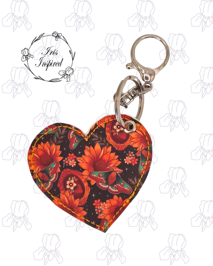 Sunflower Cottage Bag Charm/ Keyring (3for2)
